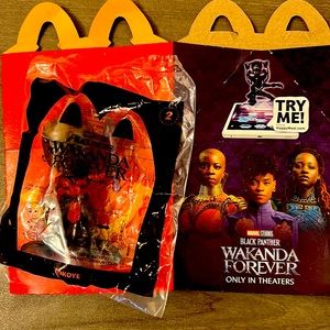 Black Panther Wakanda forever happy meal collectible OKoye